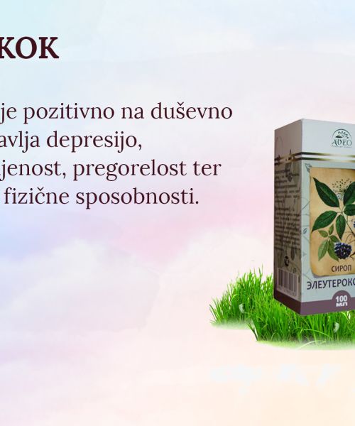 Elevterokok sirup