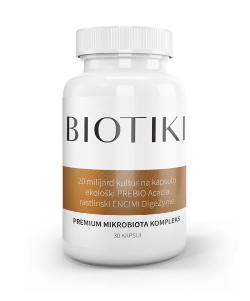Biotiki - premium mikrobiota kompleks (+encimi, +eko prebiotiki)