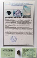 Meteorit Sihote Alin 8,48g