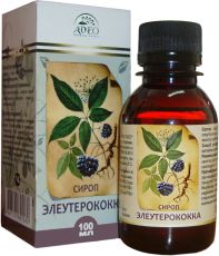 Elevterokok sirup (primerno za otroke)