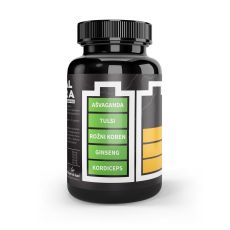 Adaptogeni: ADRENAL podpora (ašvaganda, tulsi, rožni koren, ginseng, kordiceps)
