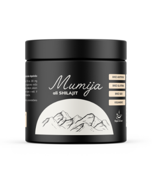 Mumija/shilajit v prahu (100-% naravna ekološka)