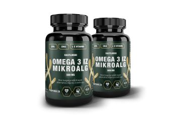 Omega 3 iz mikroalge + E vitamin (1+1)